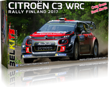 Citroen C3 Wrc Finland Rally 2017