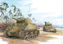 1/35 Sherman M4A2 Tarawa