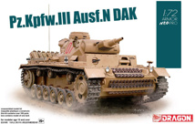 1/72 Pzkpfw Iii Ausf N Dak W/Neo