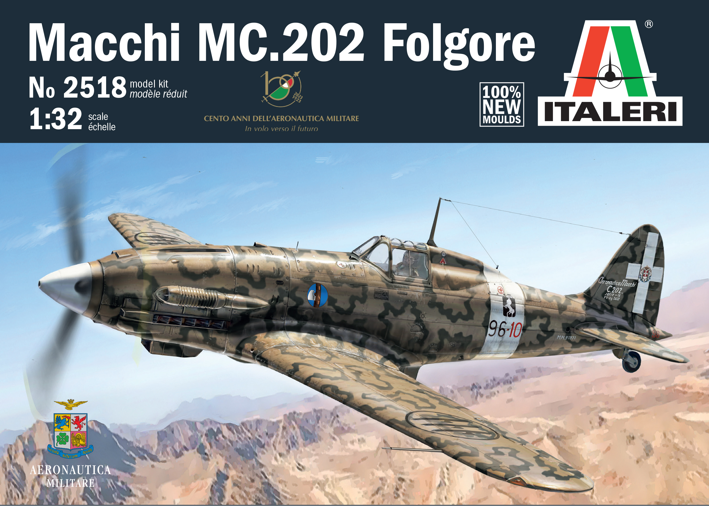 New item 2518 Macchi MC. 202 Folgore - 1:32
