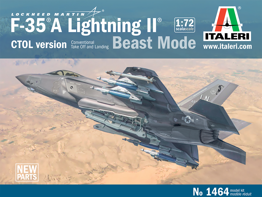 1464 F-35A Lightning II Beast mode - scale 1:72