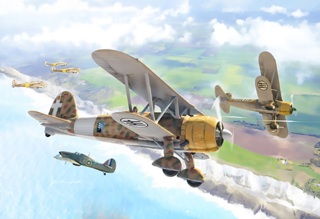 Cr 42 Falco Battle Of Britain 80T C