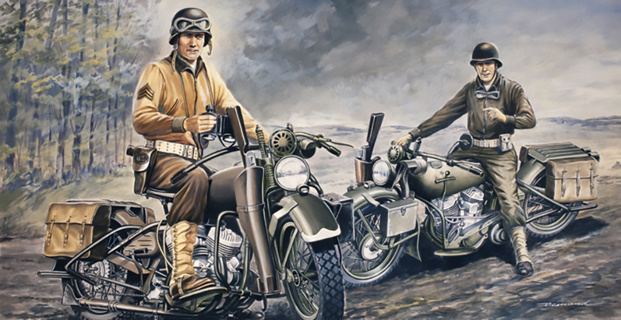Us Motorcycles Ww2 D Day