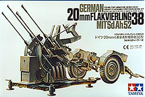 German 2Cm Flakvierling 38