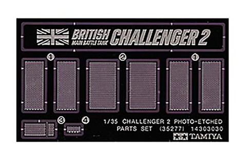 Challenger 2 Photo-Etched Part