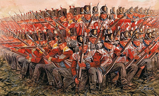 1/72 Napol Wars Brit Inf 1815     C