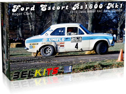 Ford Escort Mki Rally 1972 R Clark