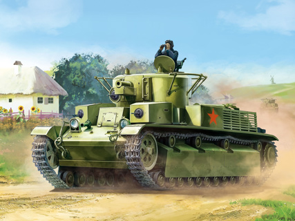 T-28 Soviet Tank