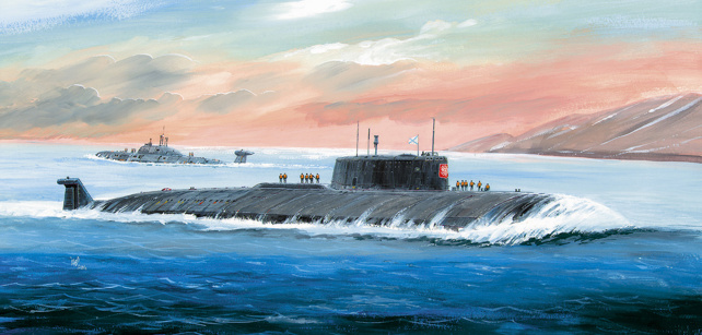 1/350 Kursk Submarine