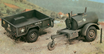 250 Gal.S Tank Trailer And M101 Car
