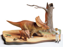 Chasmosaurus Diorama