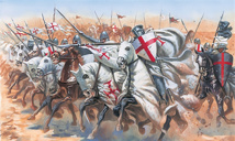 1/72 Medieval Era Templar Knights