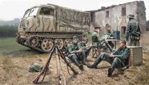 Steyr Rso/01 With Germ Soldiers