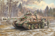 Jagdpanther with winter crew RR