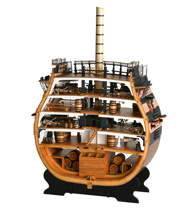 1/72 HMS VICTORY CROSS SECTION