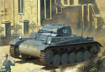 1/35 Pz.Kpfw.II Ausf.B w/Interior (Magic Track, Bonus figure set, metal bucket, uniform and GEN 2 w