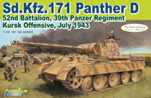 1/35 Sd.Kfz.171 Panther D 52nd Battalion, 39th Panzer Regiment Kursk Offensive, July 1943 (Premium E