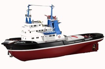Tug Boat Atlantic With Abs Hull