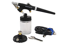 Siphon Feed Airbrush Set Med Head
