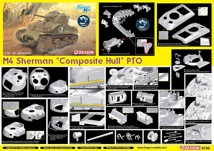 1/35 M4 Sherman Composite Hull Pto