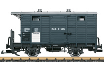Rhb Covered Freight Wagon Ep Vi