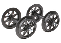 Pr Double Spoke Plastic Wheels