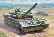 T/80Bv With Era Main Battle Tank