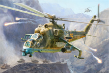 Mil-Mi 24 V/Vp (Hind) Combat Helicopter
