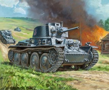 1/100 German 38T Tank
