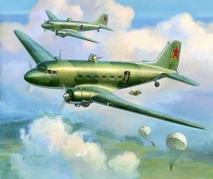 1/200 Li-2 Soviet Transport Plane