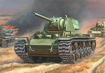 1/100 Soviet Heavy Tank Kv-1