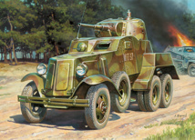 1/100 Soviet Armored Car Ba-10