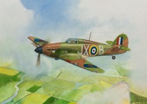 1/144 British Fighter Hurricane Mk1