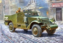 Soviet M-3 Scout Car With Machine Gun