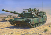 1/100 Abrams M1 A1