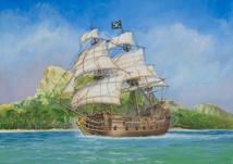 1/72 Pirate Ship 'Black Swan'