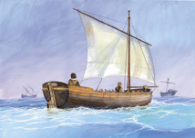 1/72 Medieval Life Boat/ Dinghy