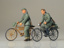German Soldiers With Bicycles